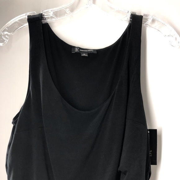 INC Asymmetric Scoop Neck Midi Wrap Front XL Dress - Picture 5 of 10